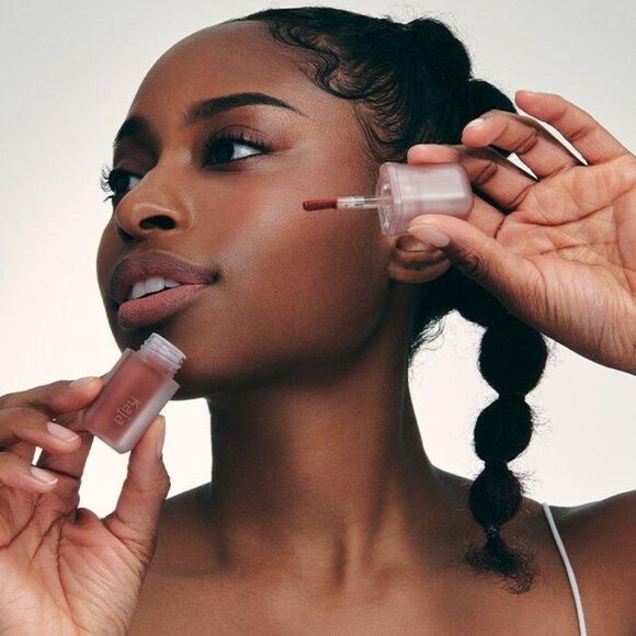 KAJA Whipped Dream Eye, Lip & Cheek Color in Meringue Pink - Picture 10 of 15